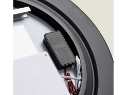 Ledkia Espejo-Espejo Baño con Luz LED y Antivaho Ø60 cm Nahia Seleccionable (Cálido-Neutro-Frío) Plateado