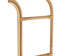 Les Tendances Espejo De Pared|Espejo-Espejo Caella de ratán natural con escalera L 180 cm Beige