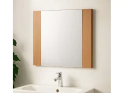 Online Espejo Clásica Cerezo 72x64x2 cm Dormitorio Marru00f3n