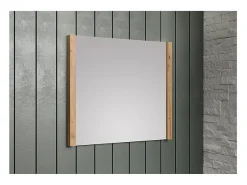 Sale Les Tendances Espejo con cantos de madera MDF claro Maria Color natural claro