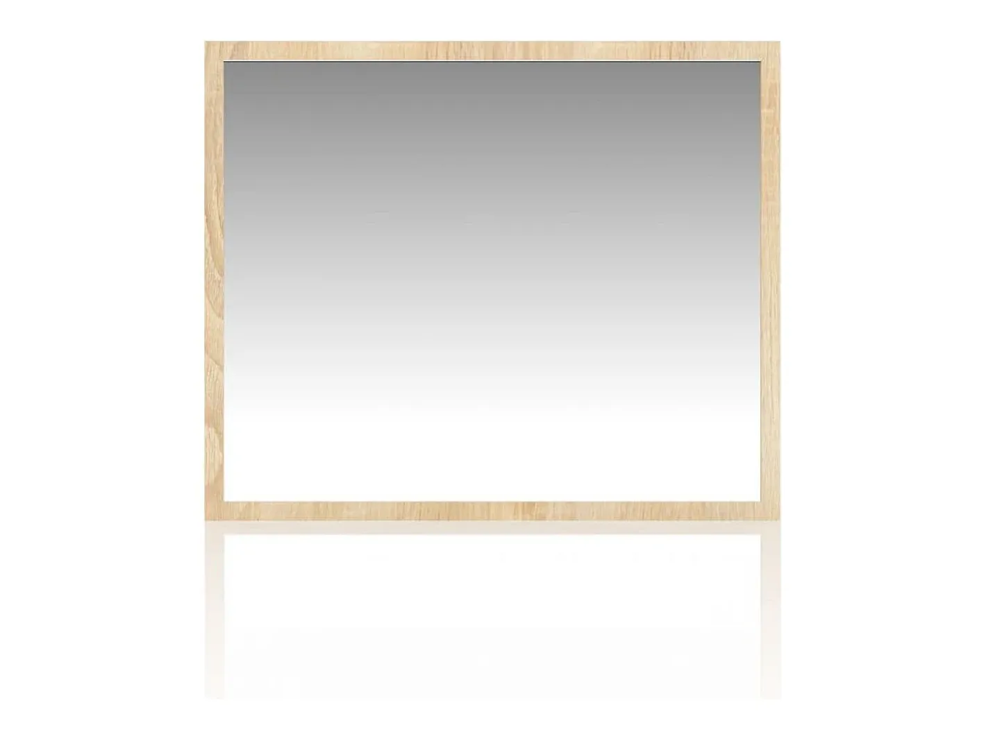 duehome Espejo De Pared|Espejo-Espejo cuadrado Ataneq Cambria Marru00f3n