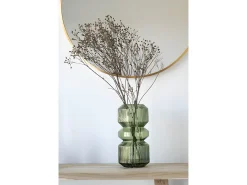 ebuy24 Espejo de aluminio redondo con marco marrón claro Ø 60 cm Dorado Hot