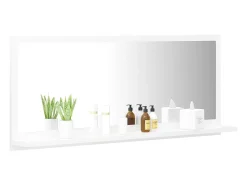 Helloshop26 Espejo-Espejo de baño 90 x 10,5 x 37 cm aglomerado 02_0006910 Blanco