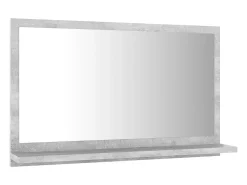 Helloshop26 Espejo-Espejo de baño 60 x 10,5 x 37 cm aglomerado 02_0006943 Gris