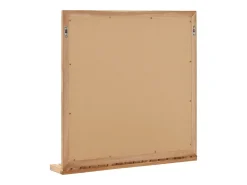 Best Espejo de baño 60 x 12 x 62 cm Madera maciza de nogal Marru00f3n