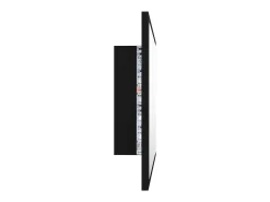 Espejo de baño acrílico brillo 60x8,5x37 cm ES999845 Negro