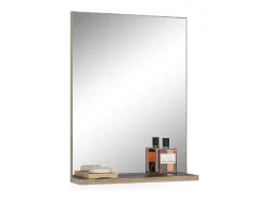 Vicco Espejo-Espejo de baño antracita 60x14.6x80 niko Gris antracita
