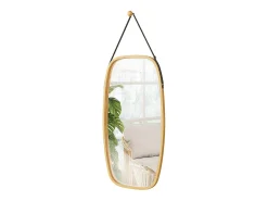 Vicco Espejo de baño bambú 44x78x1.5 mirno Color natural claro Online