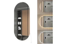 Vicco Espejo de baño 110x3x50 Blanco Sale