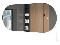 Vicco Espejo de baño 110x3x50 Blanco Sale