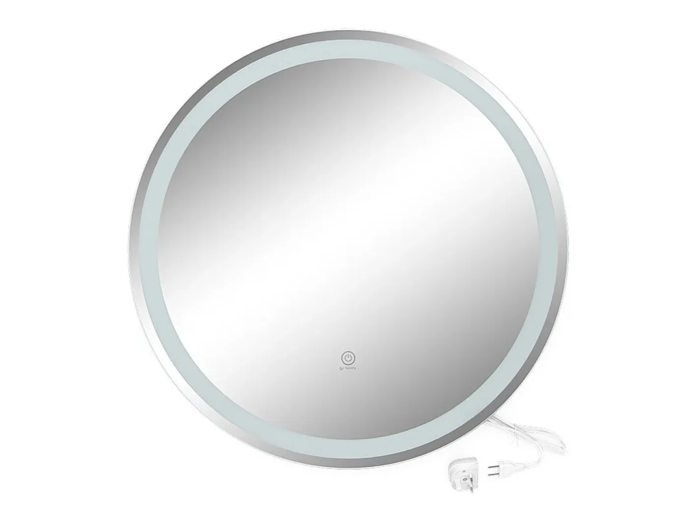 Vicco Espejo-Espejo de baño 70x4x70 lumos Blanco