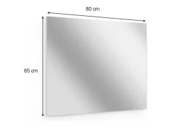 Hot Vicco Espejo de baño 2x80x65 viola Blanco
