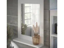 Vicco Espejo de baño 40x10x50 vilda Blanco