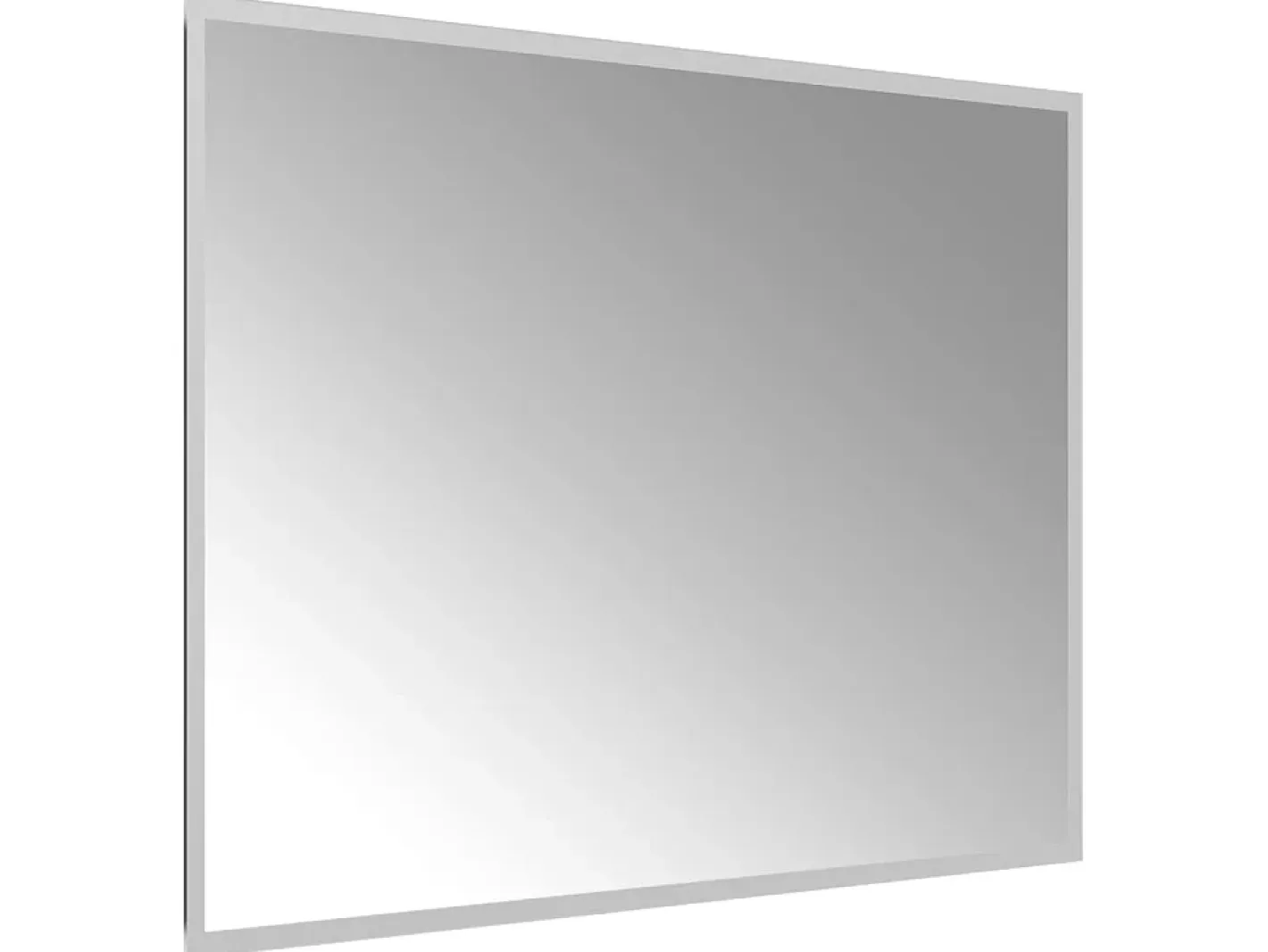 Clearance Espejo de baño con LED 80x60 cm ES994609 Transparente