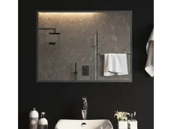 Clearance Espejo de baño con LED 80x60 cm ES994609 Transparente