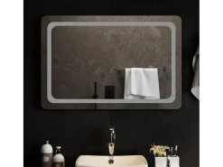 Espejo de baño con LED 90x60 cm ES729429 Transparente Sale