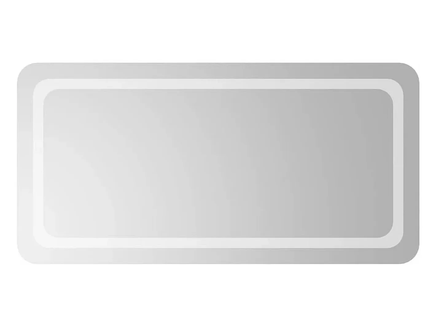 Espejo de baño con LED 100x50 cm ES363073 Transparente Discount