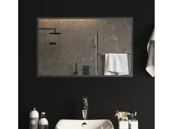 Espejo-Espejo de baño con LED 80x50 cm ES726787 Transparente