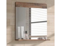 Vicco Espejo-Espejo de baño estilo antiguo 60x12x62 izan Marru00f3n