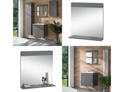 Online Vicco Espejo de baño 60x12x62 izan Gris