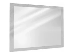 Vicco Espejo-Espejo de baño hormigón 45x2x60 kiko Gris claro