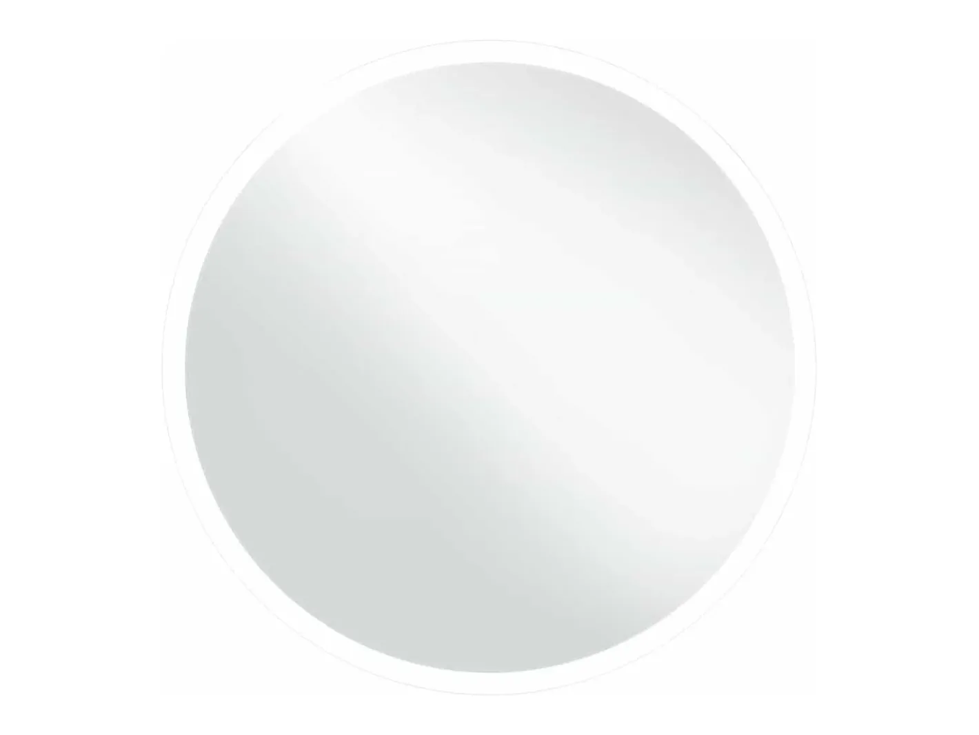 Espejo-Espejo de baño LED 70 cm Plateado