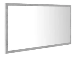 Clearance Helloshop26 Espejo de baño LED 80 x 8,5 x 37 cm acrílico 02_0006992 Gris