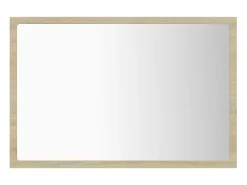 Helloshop26 Espejo de baño LED 60 x 8,5 x 37 cm roble acrílico 02_0006962 Beige Sale