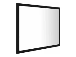 Helloshop26 Espejo de baño LED acrílico 60 x 8,5 x 37 cm 02_0006996 Negro Sale