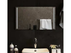 Espejo de baño LED 70x40 cm Transparente Discount