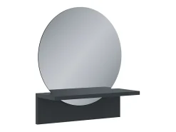 Vicco Espejo de baño 40x15x47.5 elyra Negro Outlet