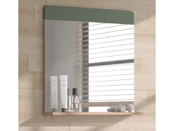 Vicco Espejo-Espejo de baño roble /dorado 60x12x62 izan Verde