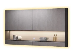 Vicco Espejo-Espejo de baño vidrio 100x50x2.8 miral Transparente