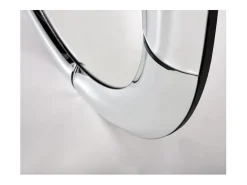 MSO Espejo de diseño redondo 80cm Luni Plateado Hot