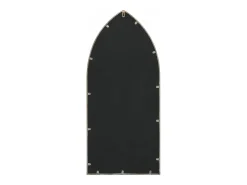 Espejo de jardín arena hierro para exterior 100x45 cm ES535894 Crema Online