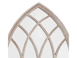Espejo de Jardín Arena 100x45cm Hierro para uso exterior Crema Hot