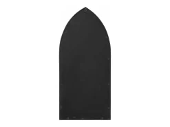 Espejo De Pared|Espejo-Espejo de jardín hierro para exterior 100x45 cm ES264672 Negro