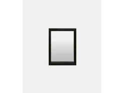 DECOWOOD Espejo De Pared|Espejo-Espejo de madera color de 49x149cm - NÜI BOLD - Negro