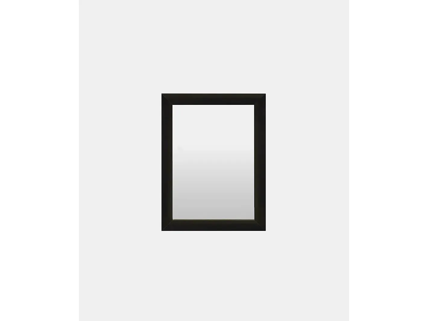 New DECOWOOD Espejo de madera color de 54x154cm - NÜI - Negro