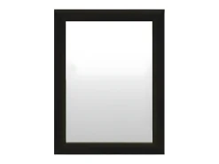 New DECOWOOD Espejo de madera color de 54x154cm - NÜI - Negro