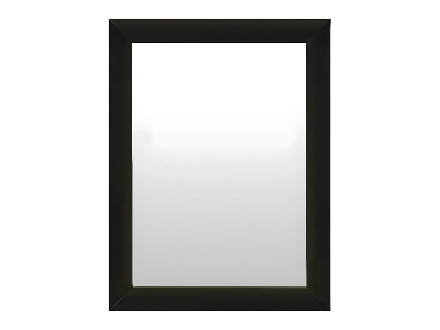 New DECOWOOD Espejo de madera color de 54x154cm - NÜI - Negro
