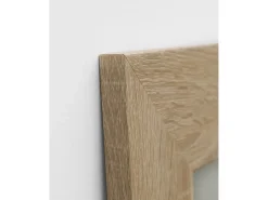 Online DECOWOOD Espejo de madera color roble oscuro de 70x150cm - TERRA - Marru00f3n