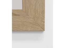 Online DECOWOOD Espejo de madera color roble oscuro de 70x150cm - TERRA - Marru00f3n