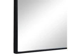 OZAIA Espejo de metal contemporáneo - Ancho 65 x Alt. 80 cm - - MAILEN Negro Clearance