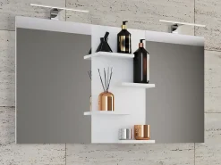 VCM Espejo-Espejo de muebles de baño Budasi Blanco 0 Multicolor