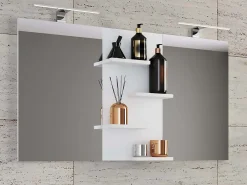 VCM Espejo-Espejo de muebles de baño Budasi Blanco 0 Multicolor