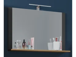 VCM Espejo de muebles de baño Lendas Roble de miel / Blanco 0 Negro / Marru00f3n Online