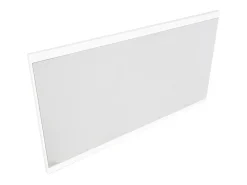 Outlet Espejo de pared Alice horizontal mate 51x96,6x1,9 cm Blanco