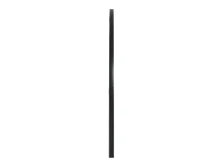 Espejo de pared arco de hierro 100x50 cm ES400291 Negro