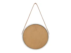Outlet Espejo de pared con correa 40 cm ES985582 Plateado